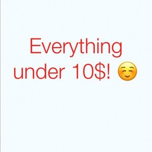 Selling clothes for cheap.